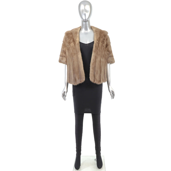 Autumn Haze Mink Stole- Size Free
