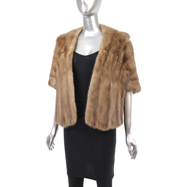 Autumn Haze Mink Stole- Size Free