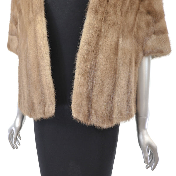 Autumn Haze Mink Stole- Size Free