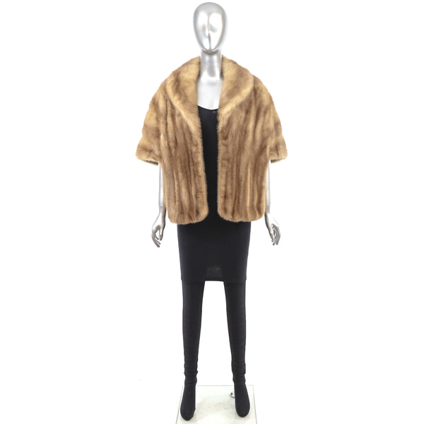 Autumn Haze Mink Stole- Size Free