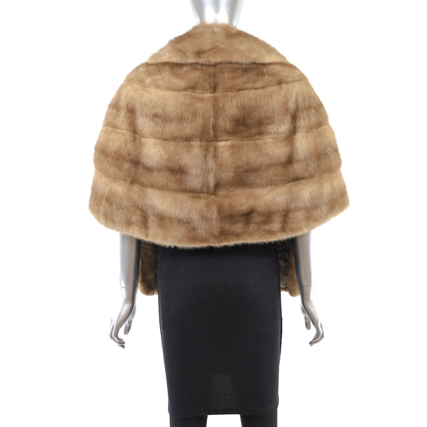 Autumn Haze Mink Stole- Size Free