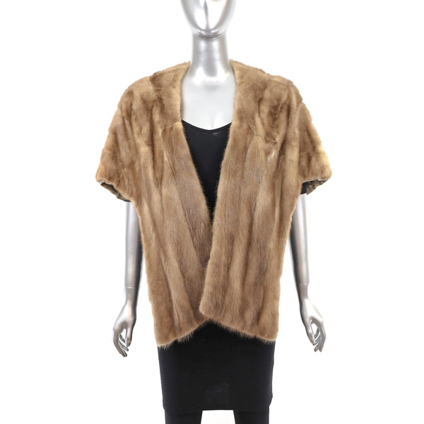 Autumn Haze Mink Stole- Size Free