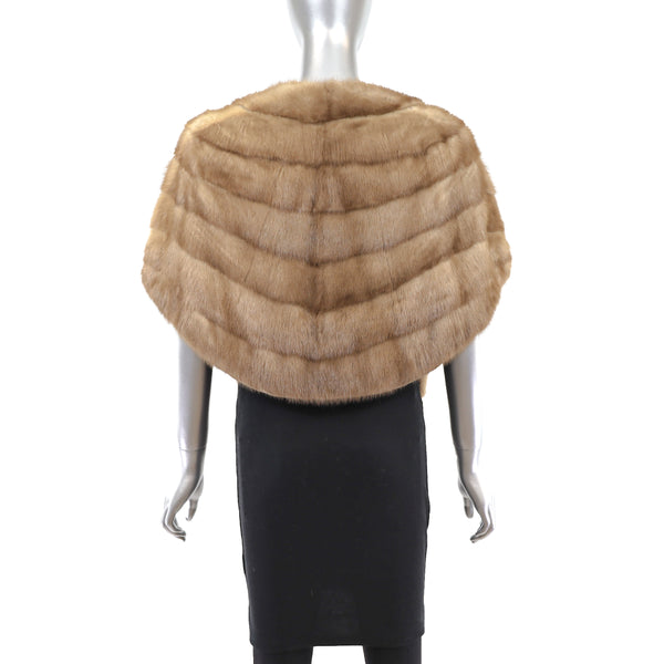 Autumn Haze Mink Stole- Size Free