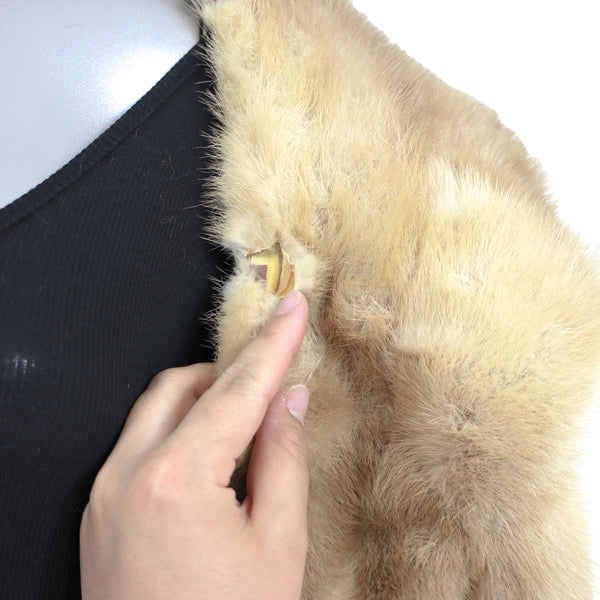 Pastel Mink Stole- Size Free