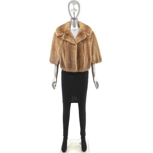 Autumn Haze Mink Stole- Size S
