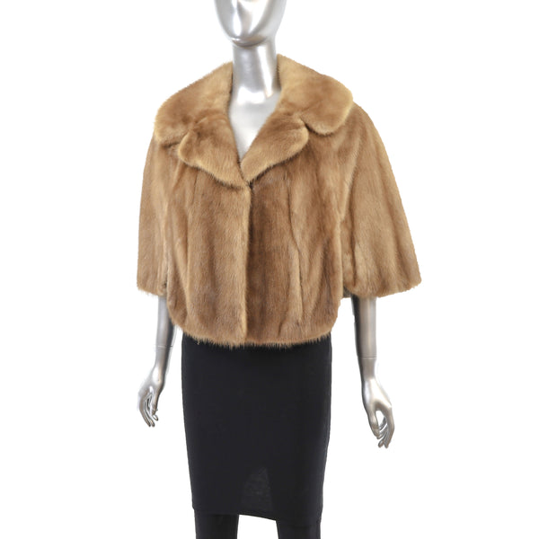 Autumn Haze Mink Stole- Size S