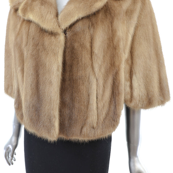 Autumn Haze Mink Stole- Size S