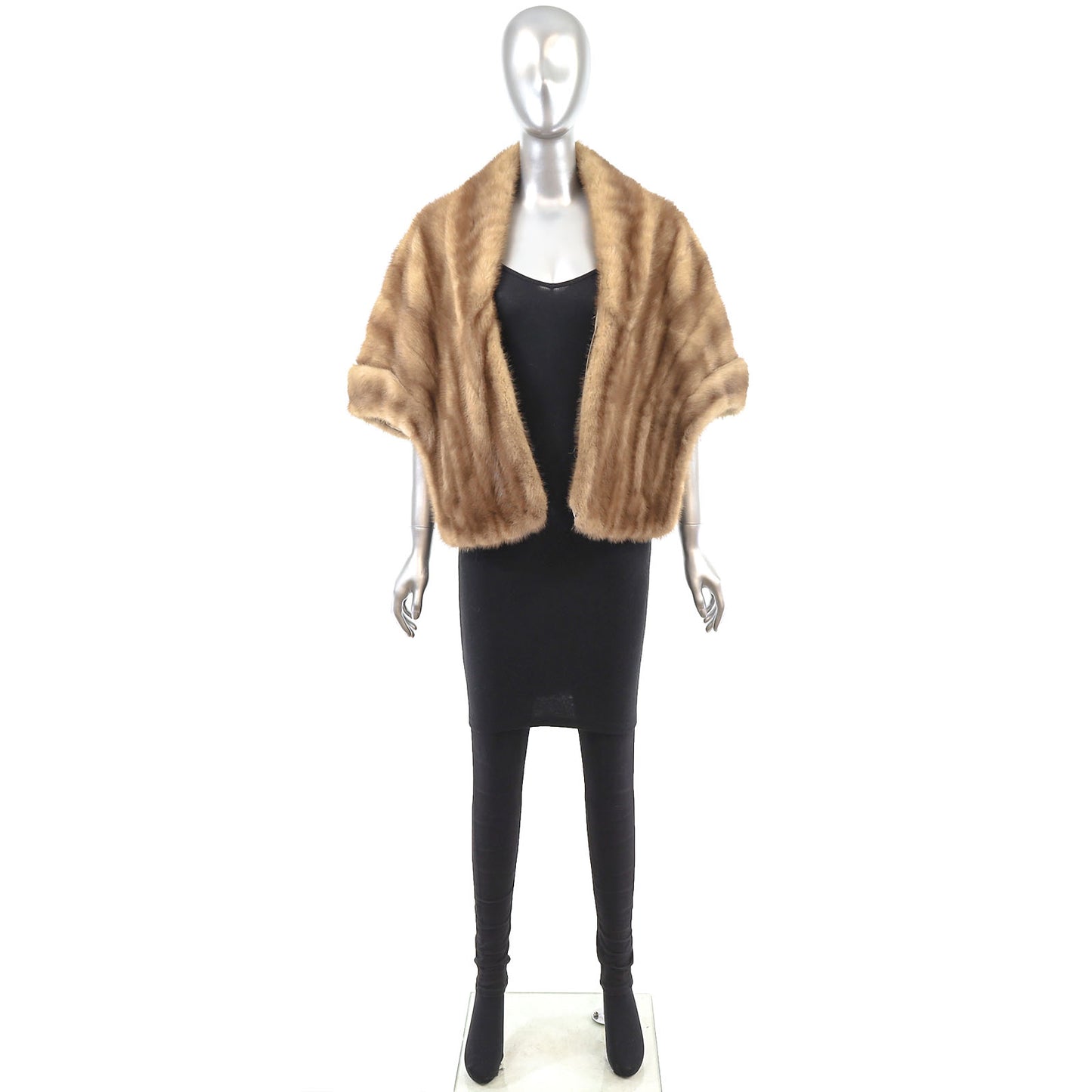 Autumn Haze Mink Stole- Size Free