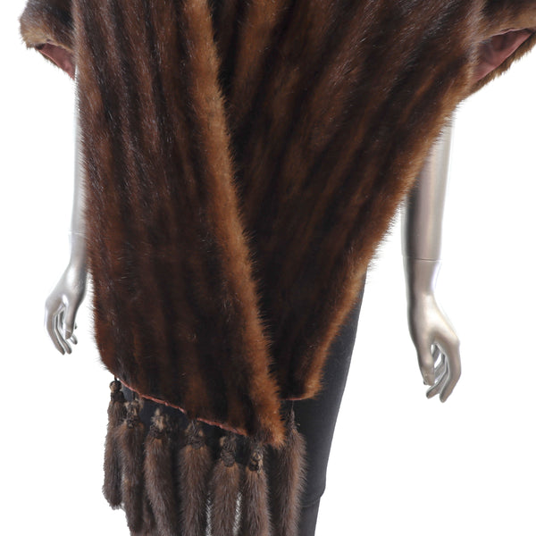 Chinese Mink Stole- One Size