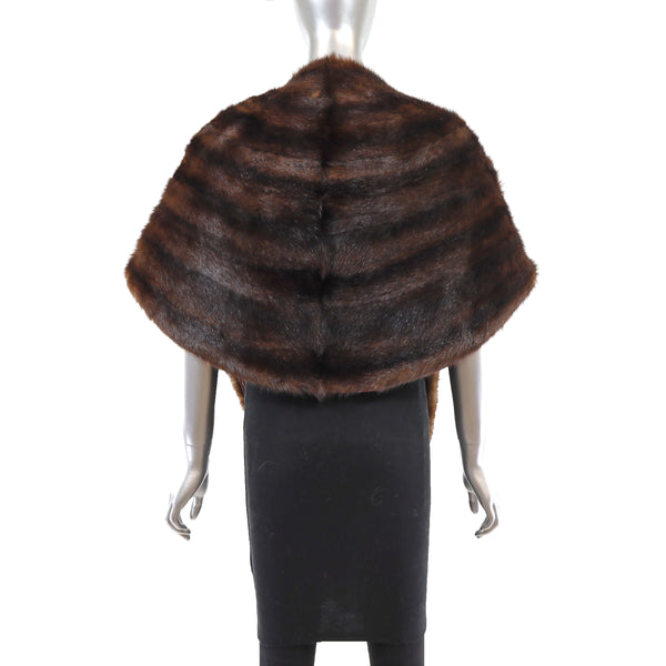 Chinese Mink Stole- One Size