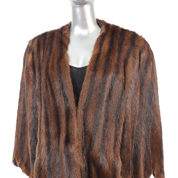 Chinese Mink Stole- Size L