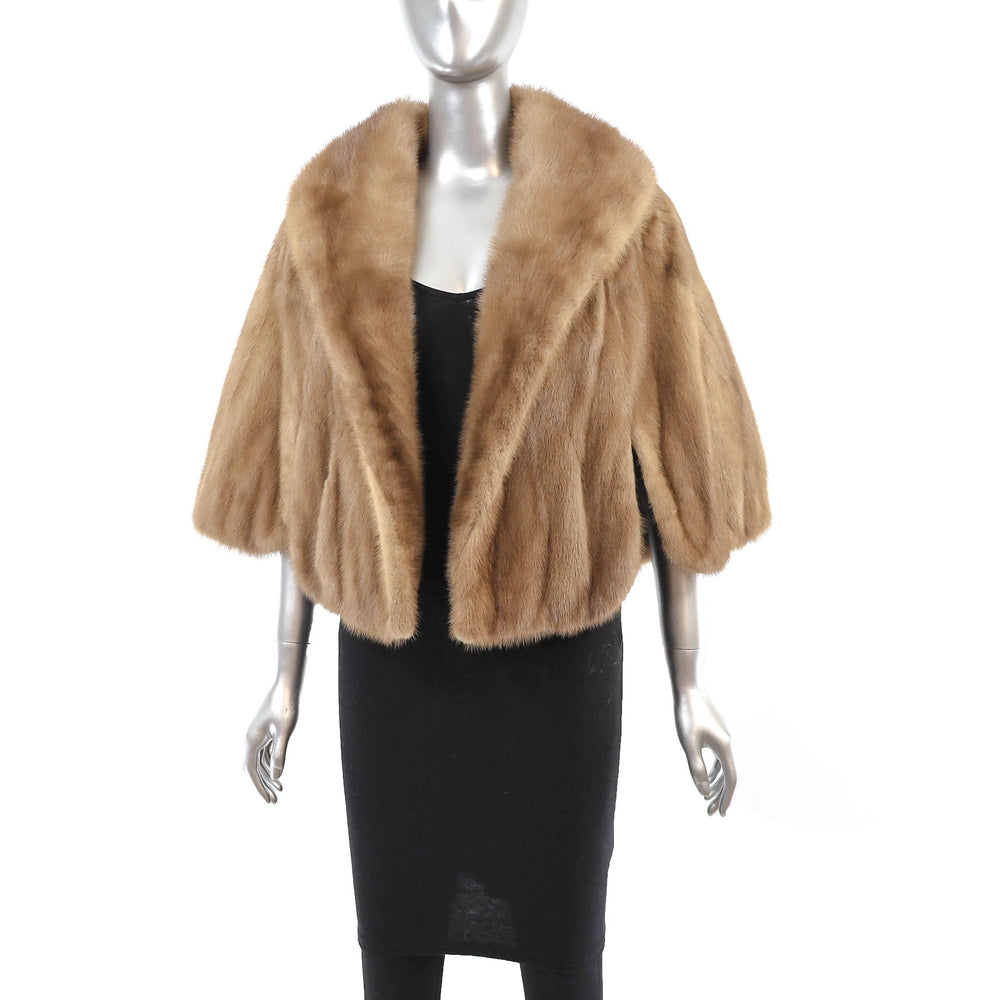 Autumn Haze Mink Stole- Size Free