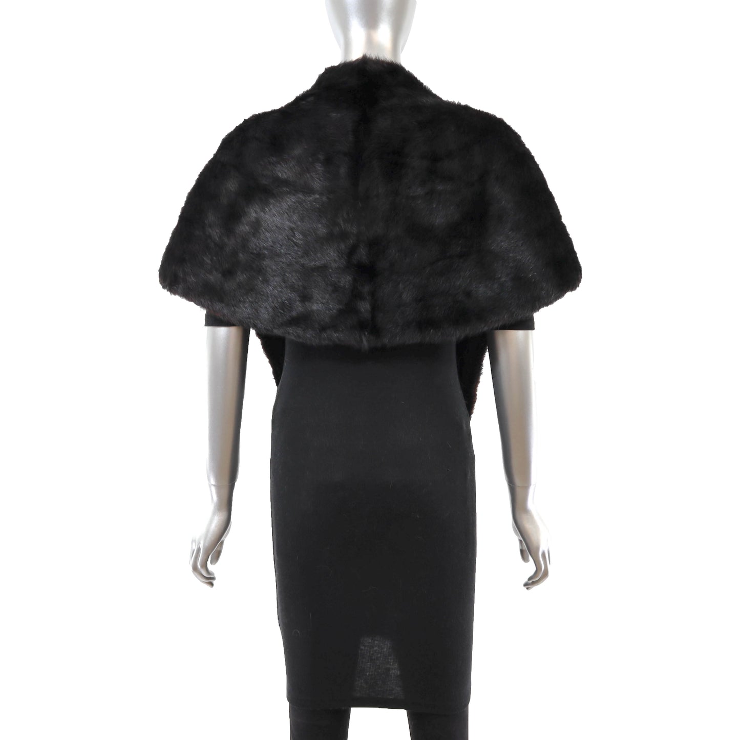 Black Mink Stole- Size S