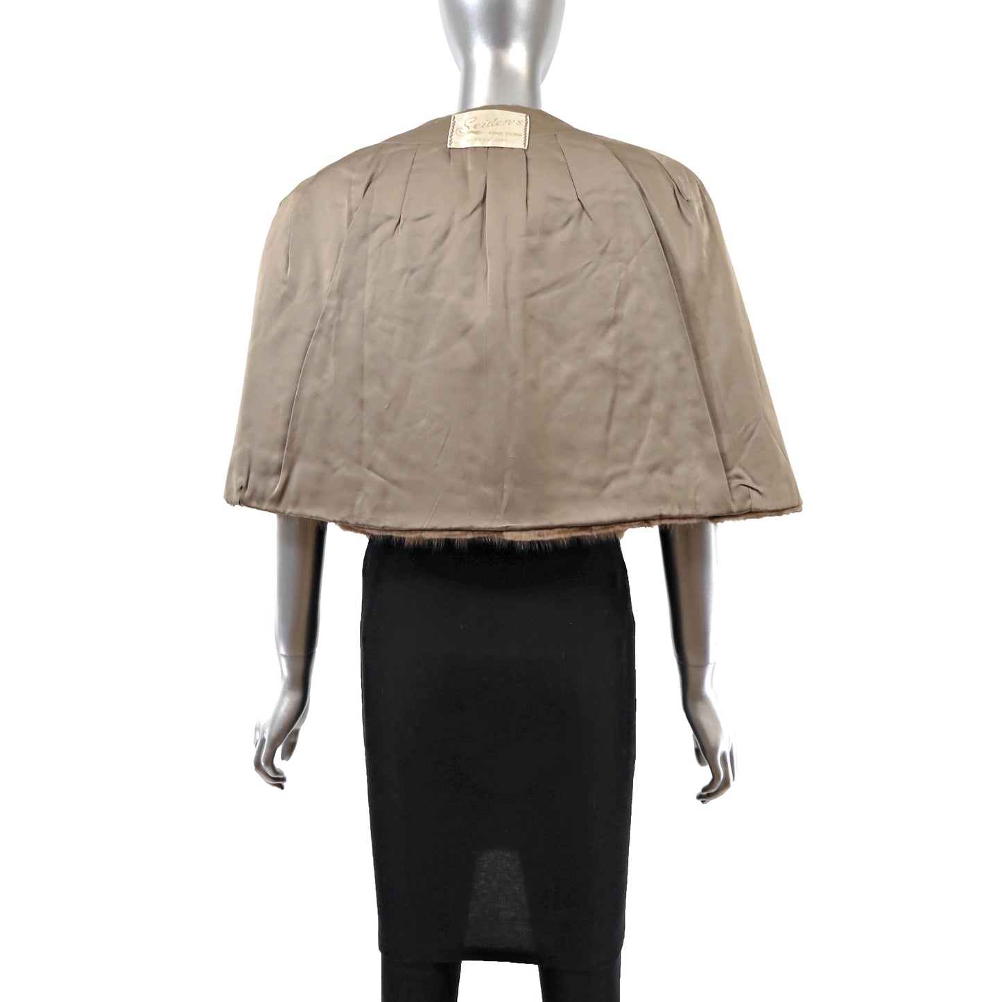 Light Brown Mink Stole- Size Free