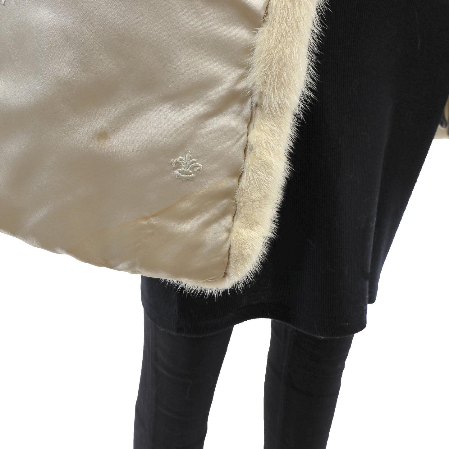 Ivory Mink Stroller- Size L