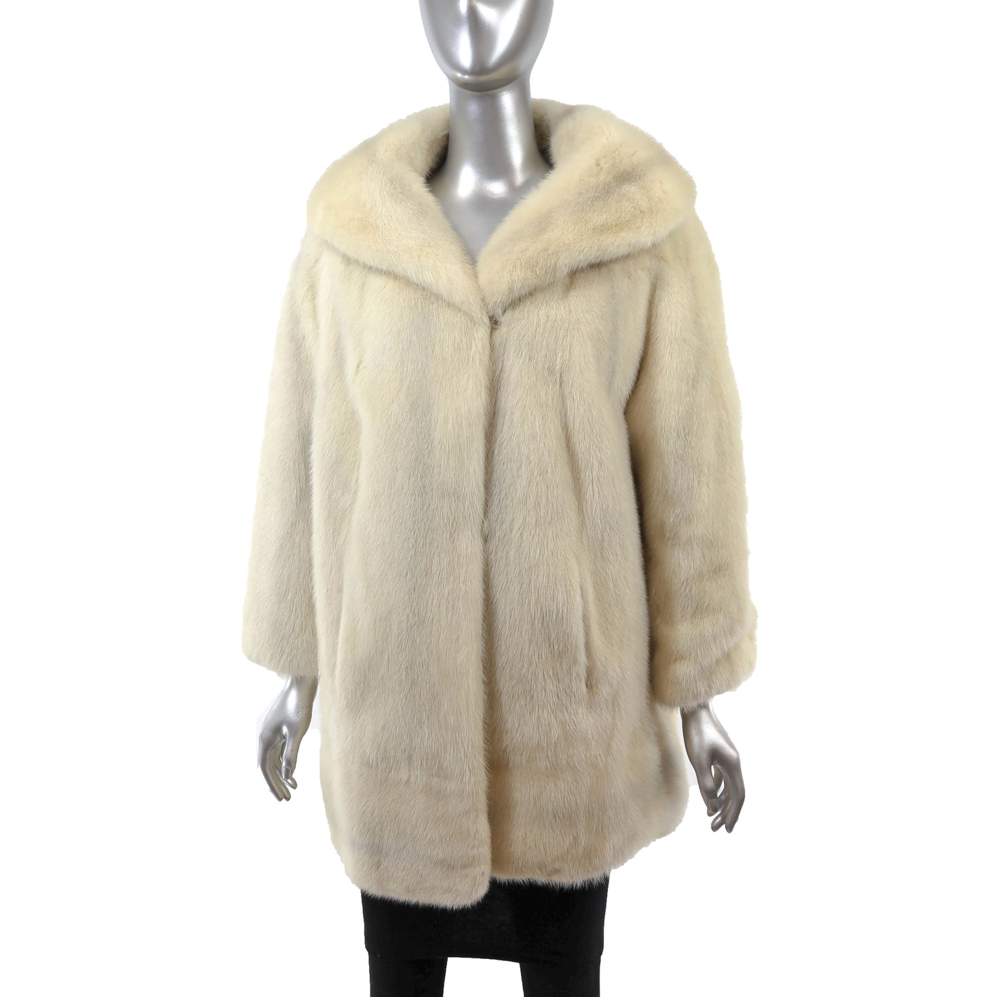 Ivory Mink Stroller- Size L