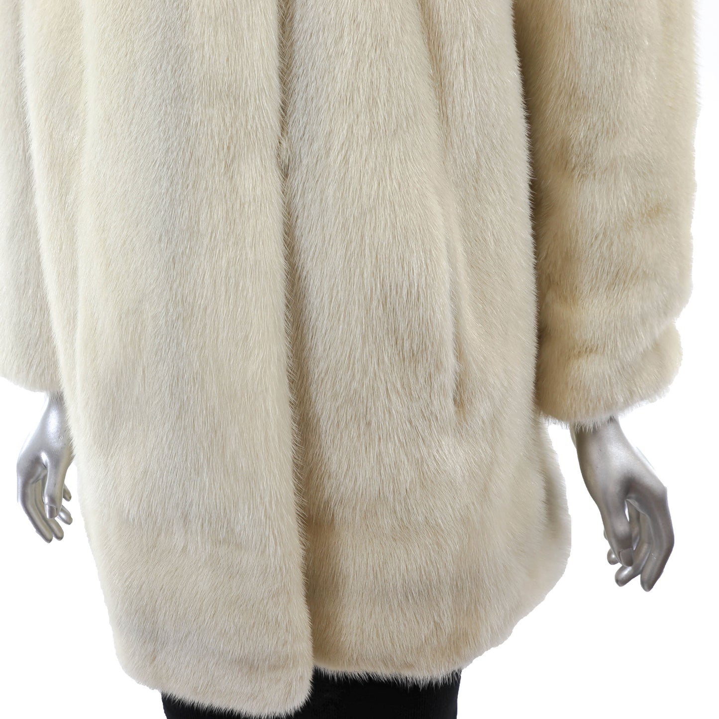 Ivory Mink Stroller- Size L