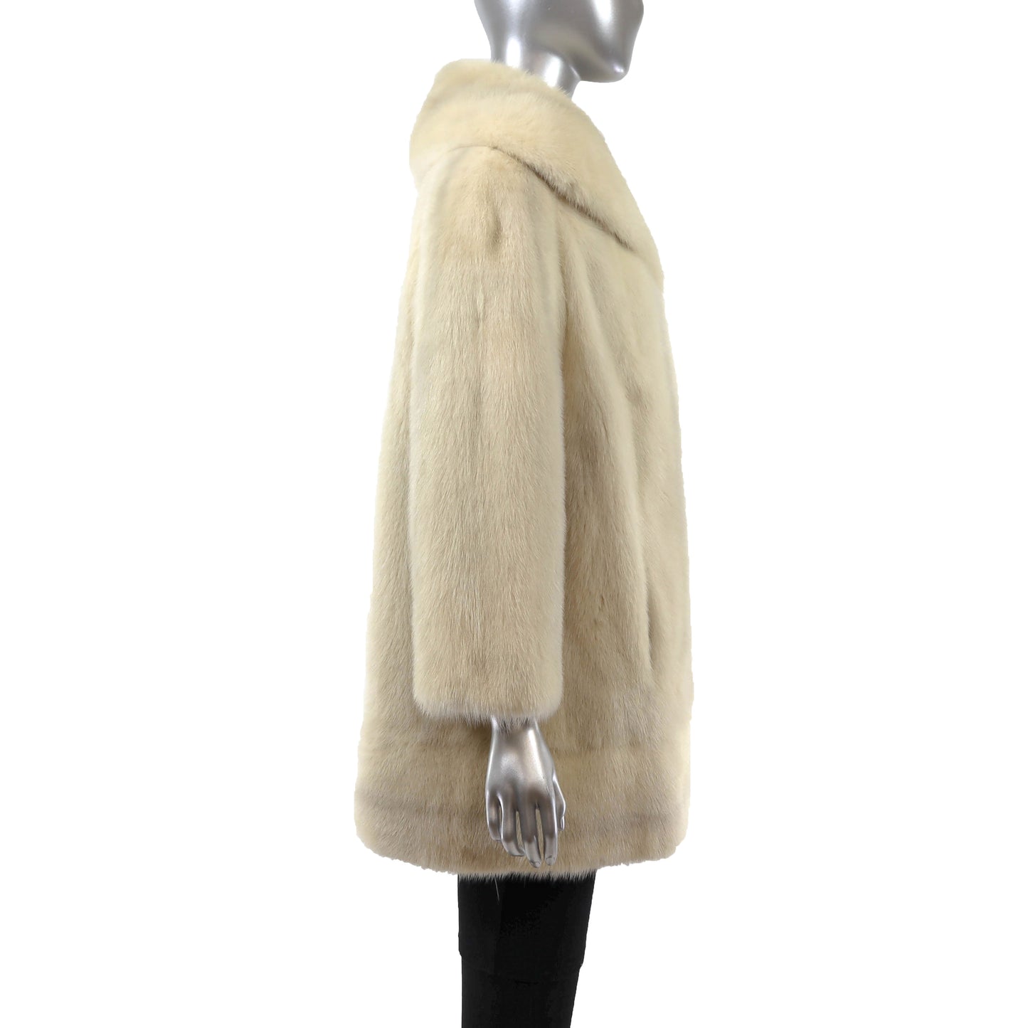 Ivory Mink Stroller- Size L