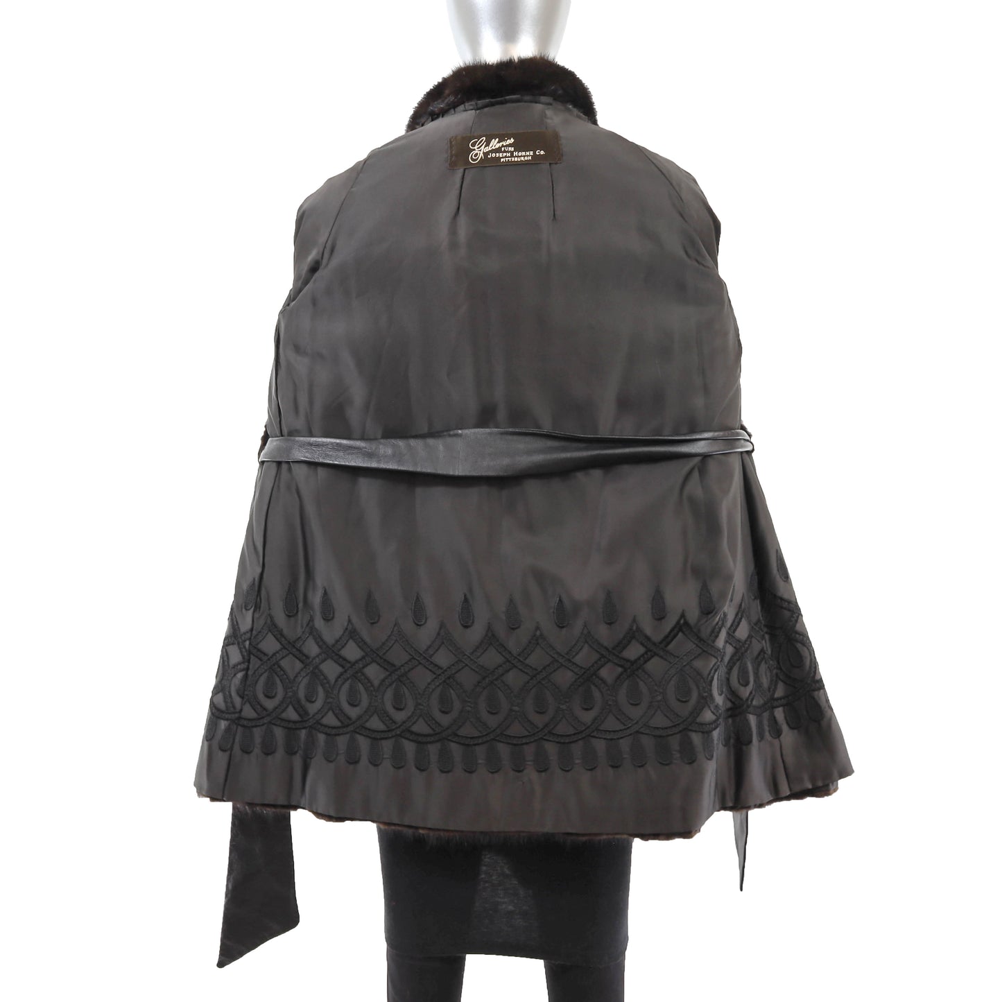 Dark Brown Mink Stroller- Size M