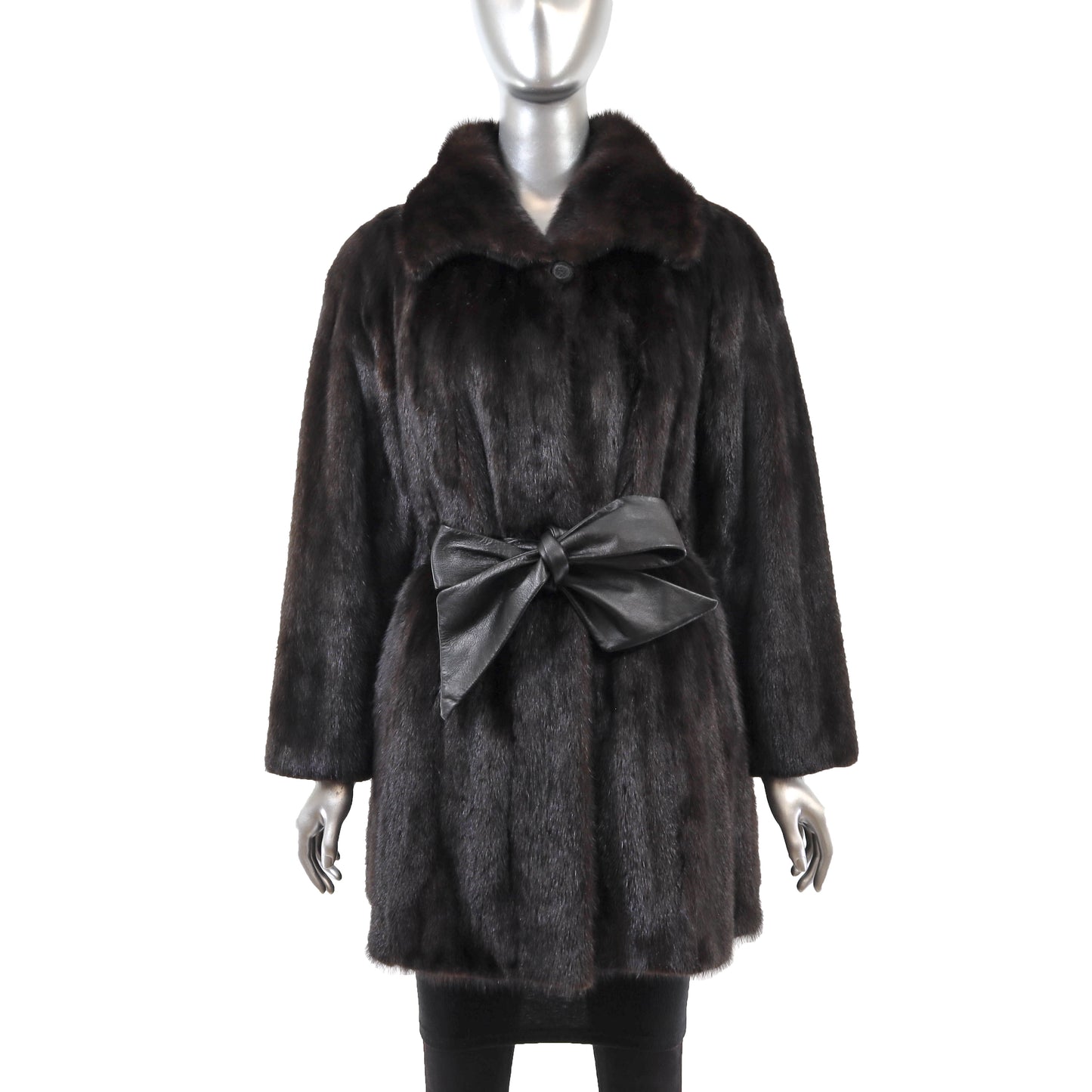 Dark Brown Mink Stroller- Size M