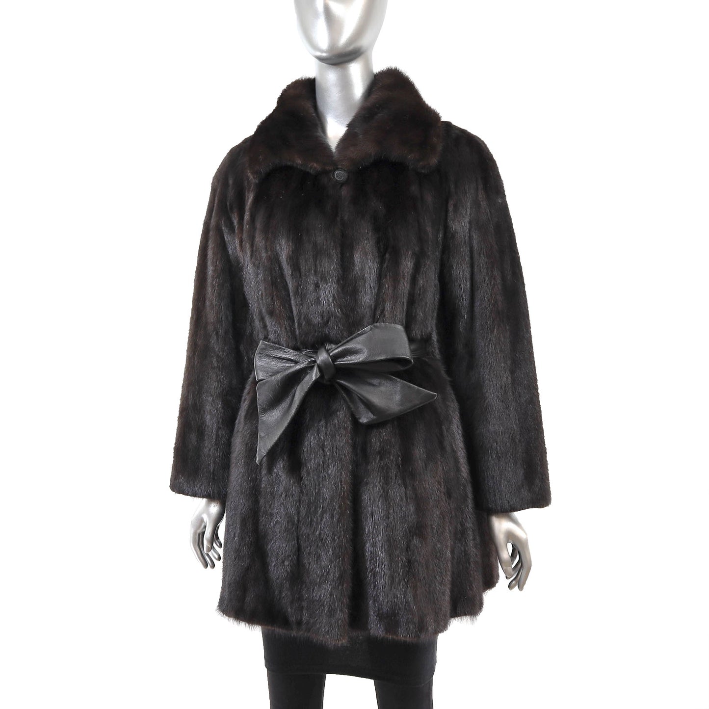 Dark Brown Mink Stroller- Size M