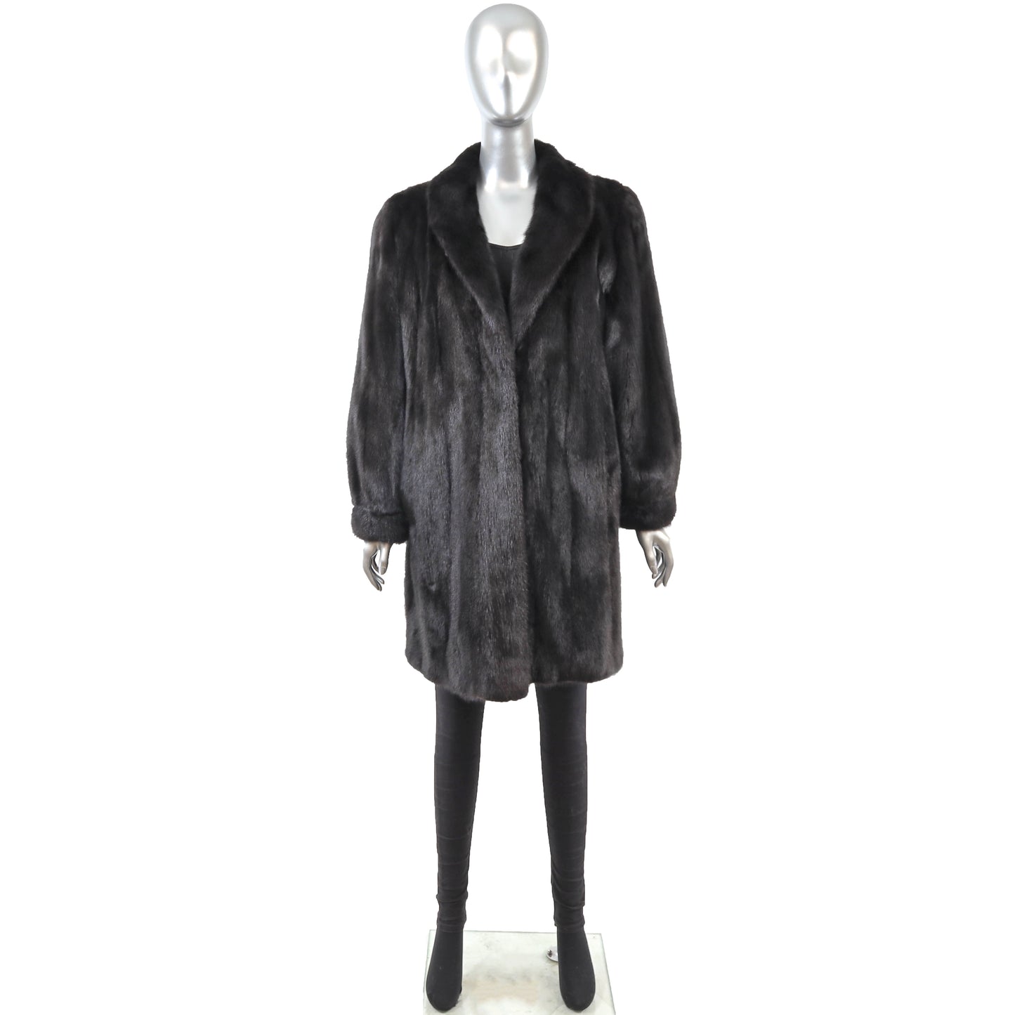 Black Mink Stroller- Size XL
