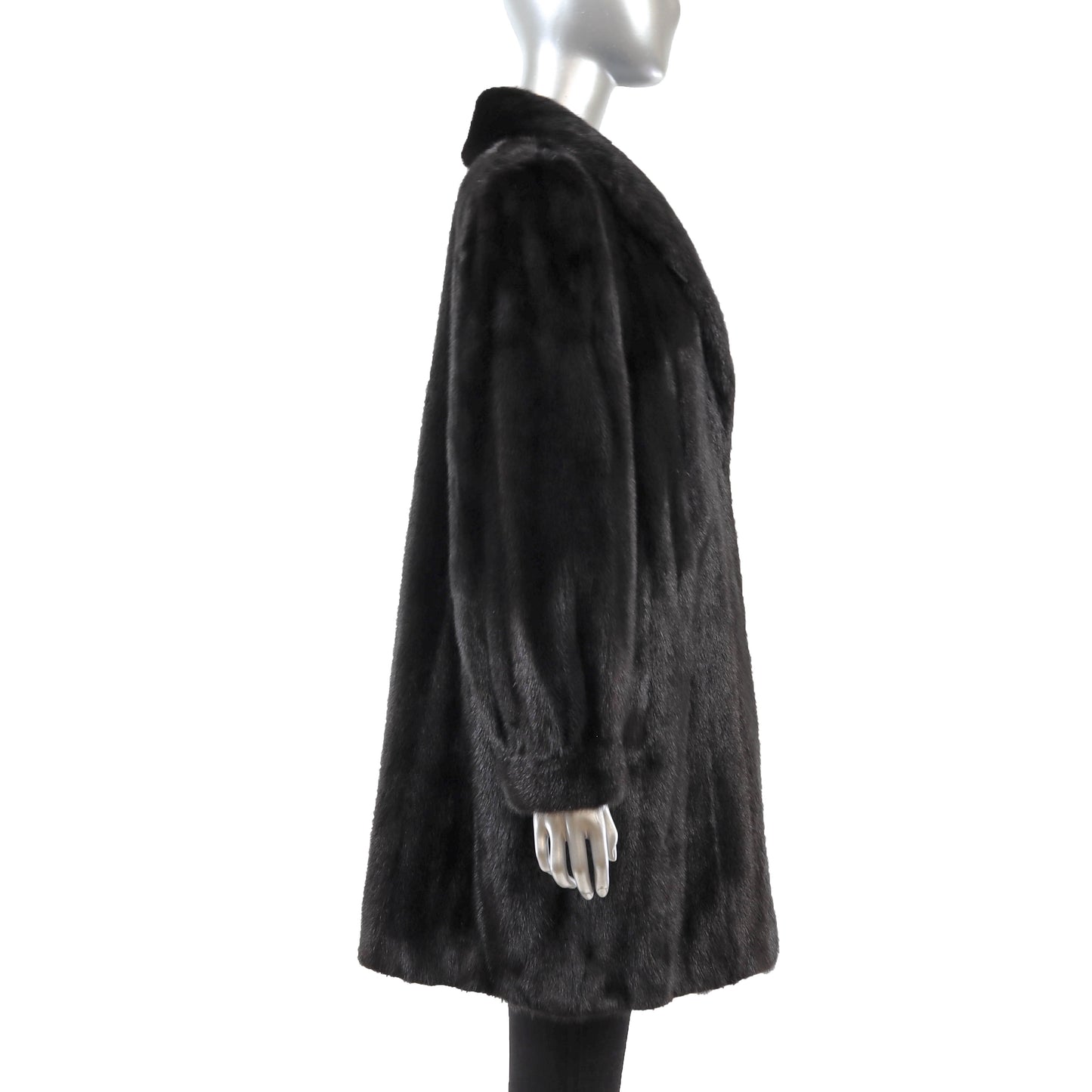 Black Mink Stroller- Size XL