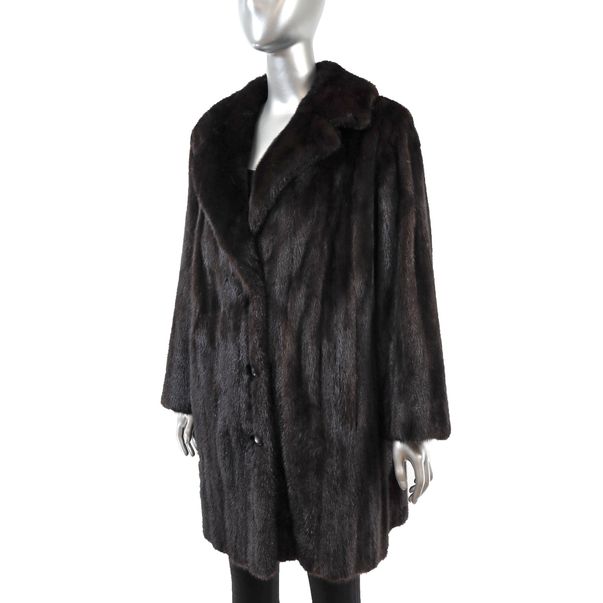 Dark Brown Mink Stroller- Size XL