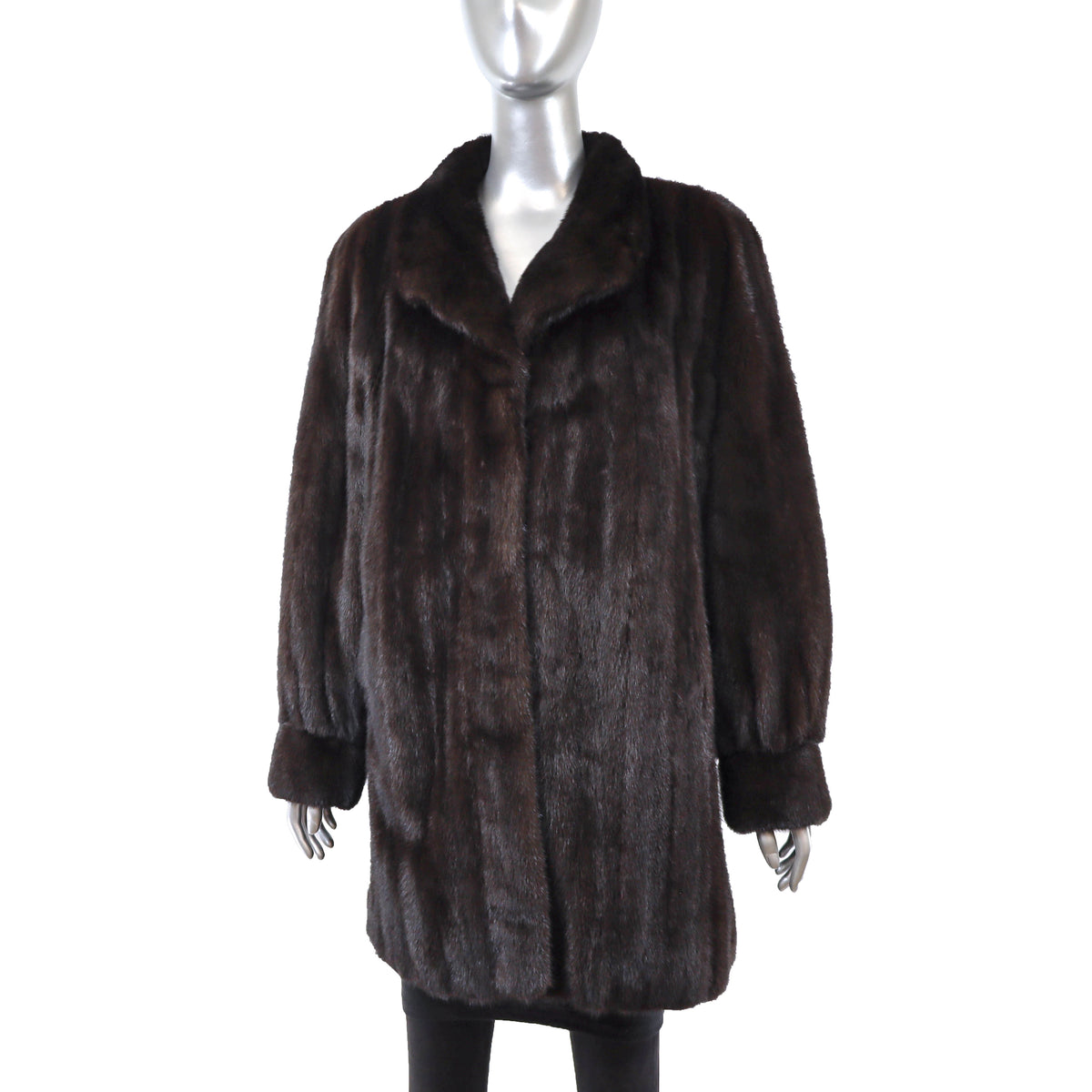 Dark Brown Mink Stroller- Size M