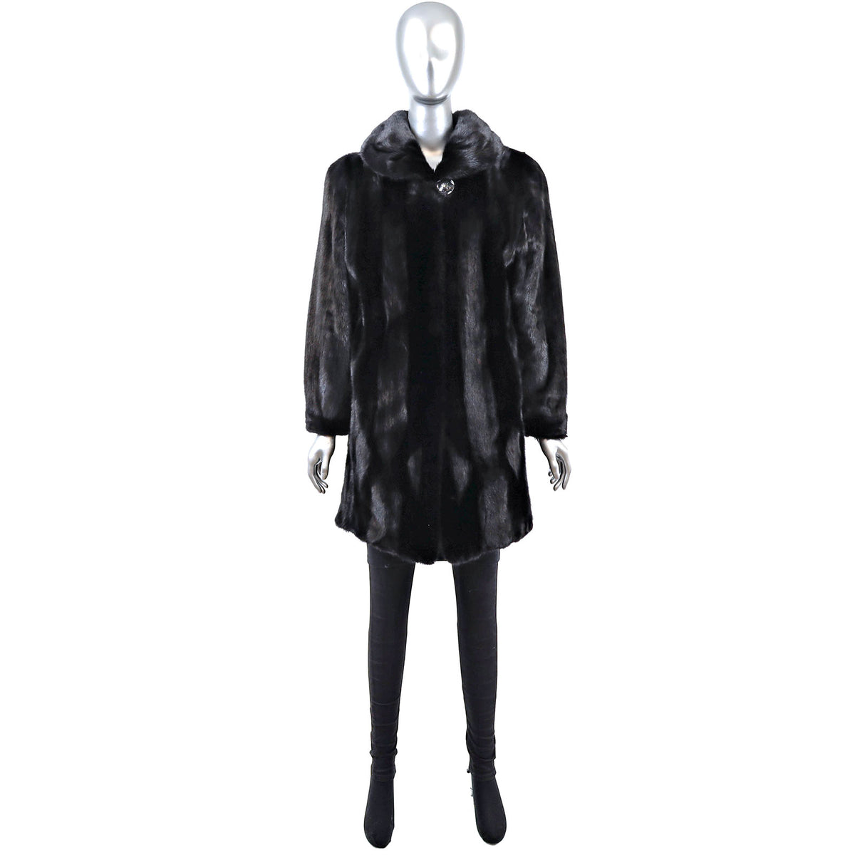 Black Mink Stroller- Size L