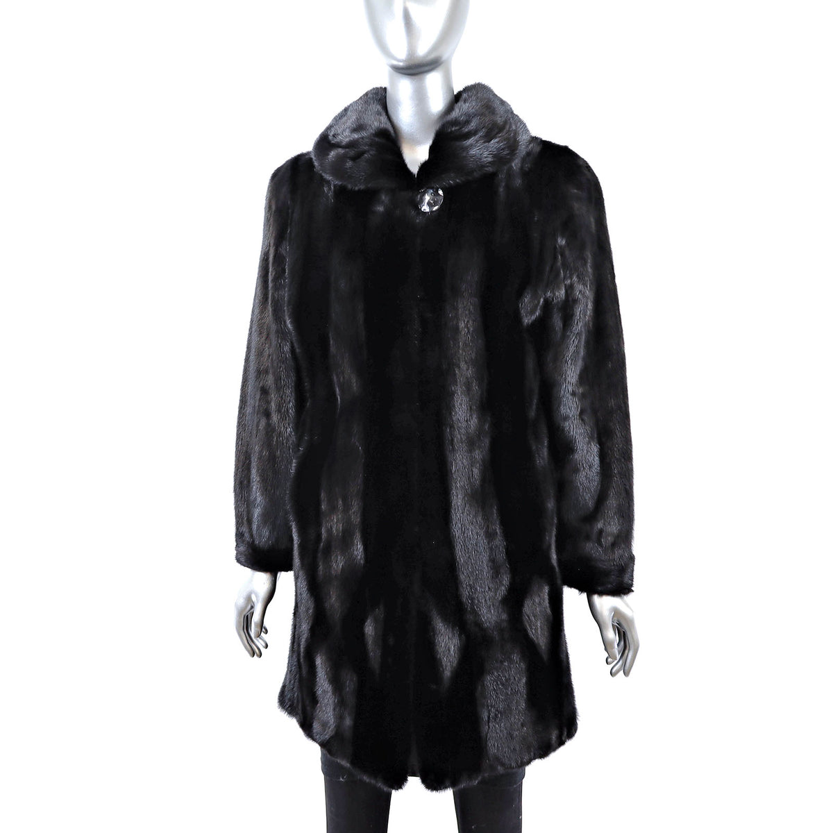 Black Mink Stroller- Size L