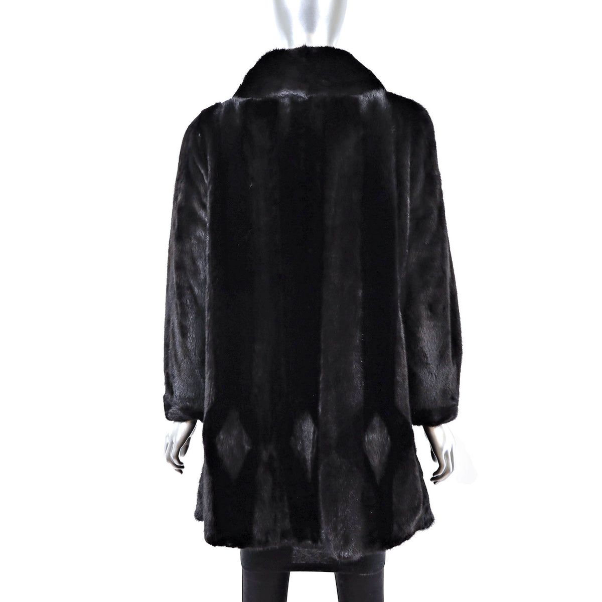 Black Mink Stroller- Size L