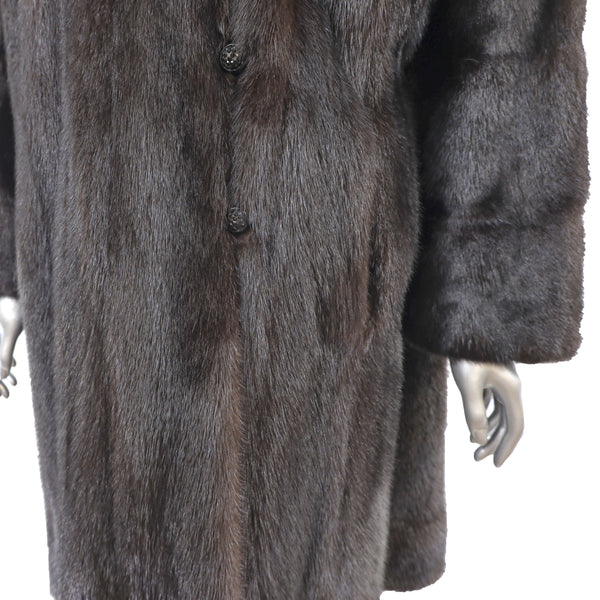 Dark Mahogany Mink Stroller- Size XL