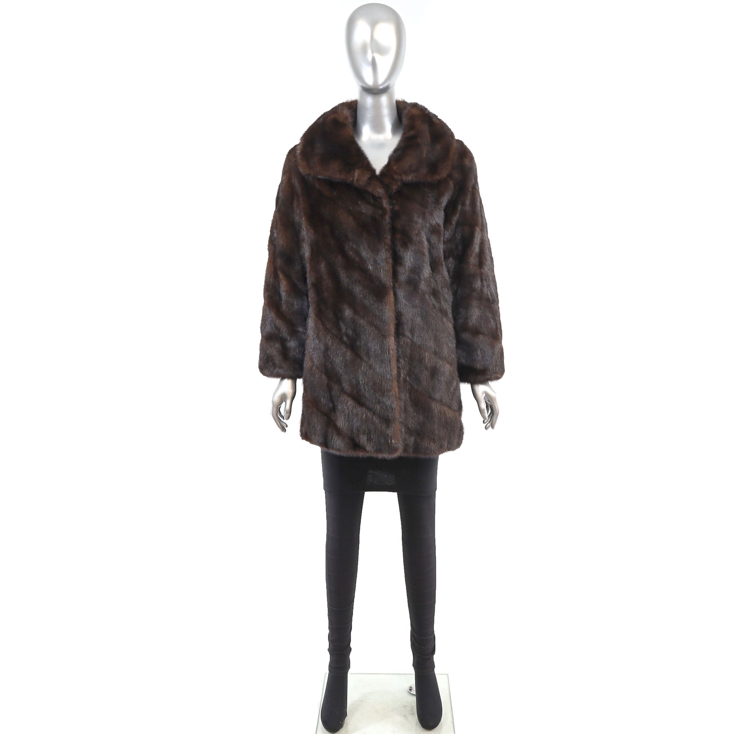 Dark Brown Mink Stroller- Size M