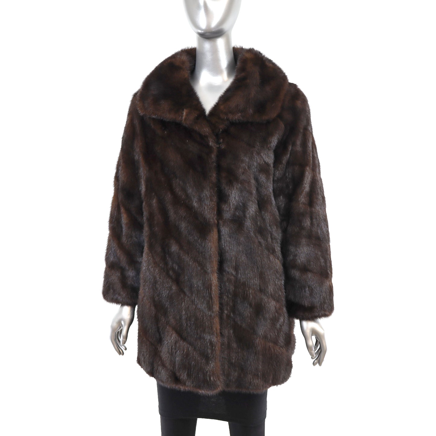 Dark Brown Mink Stroller- Size M