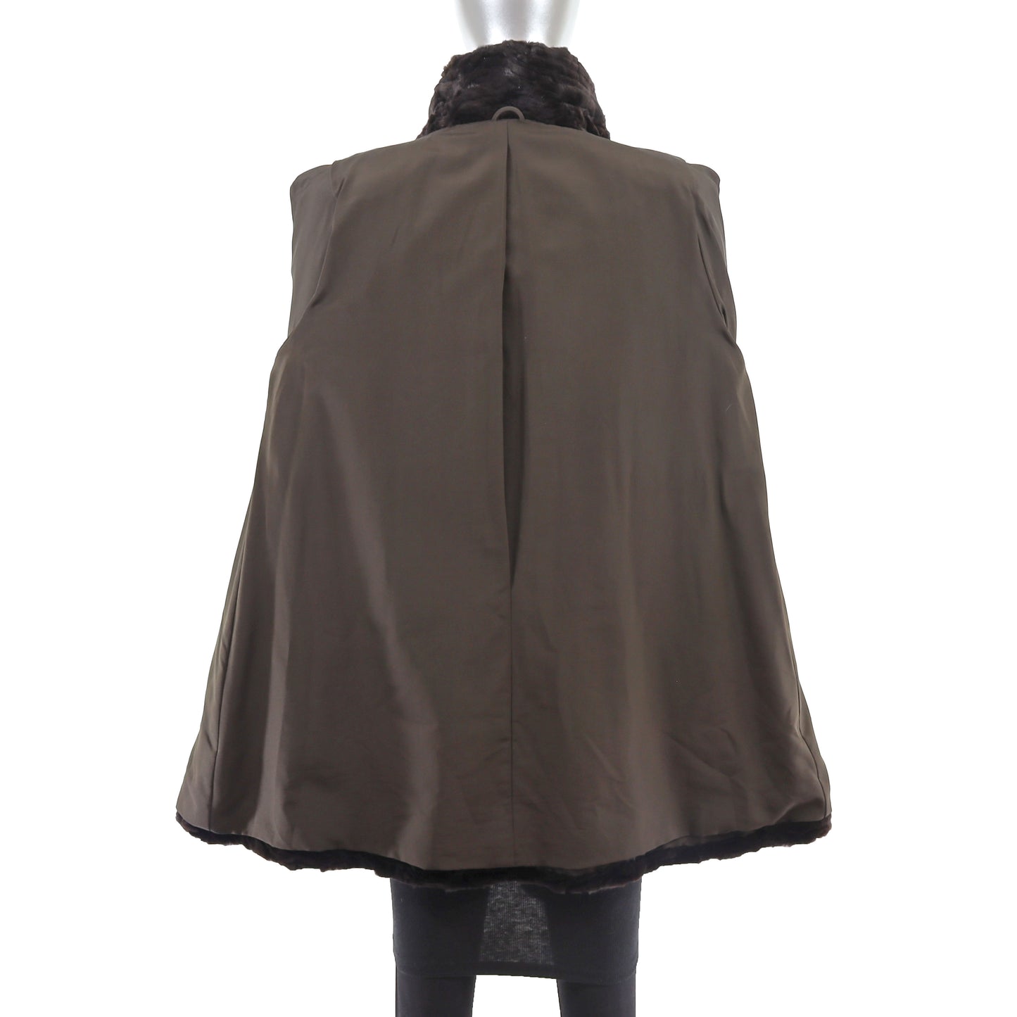 Semi Sheared Mink Jacket- Size M