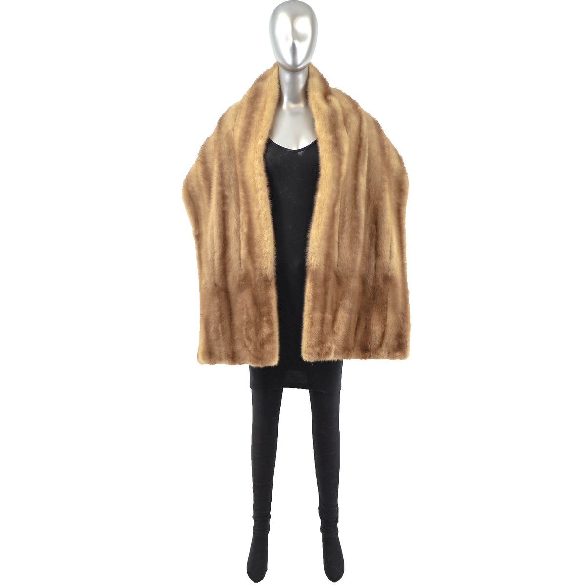 Light Brown Mink Wrap- Size Free