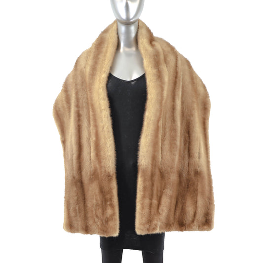 Light Brown Mink Wrap- Size Free