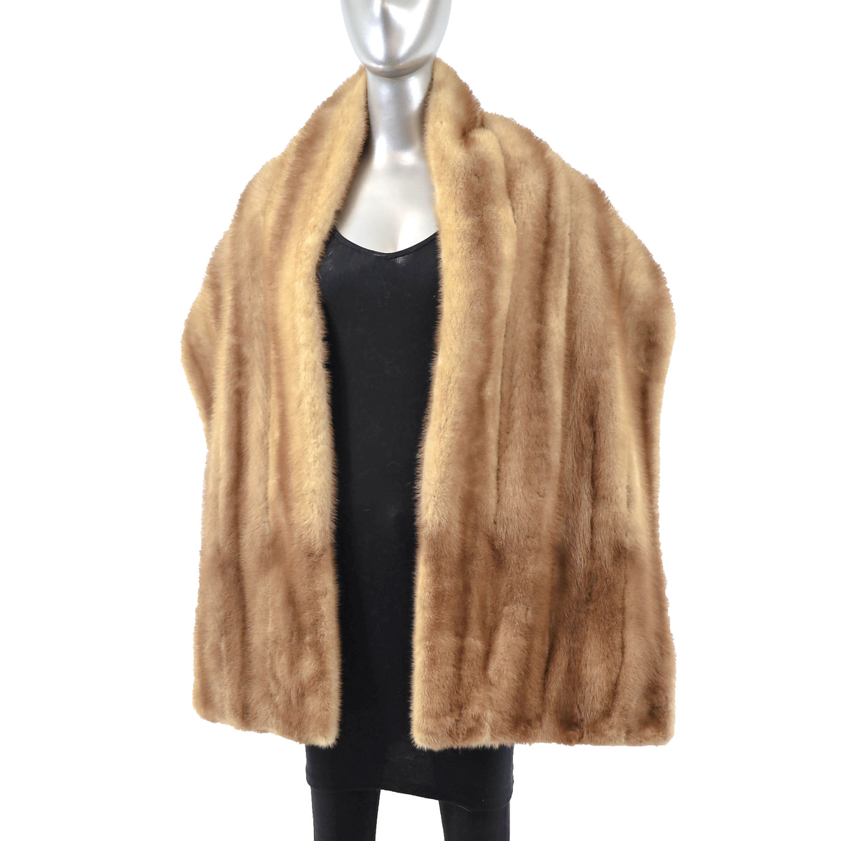 Light Brown Mink Wrap- Size Free