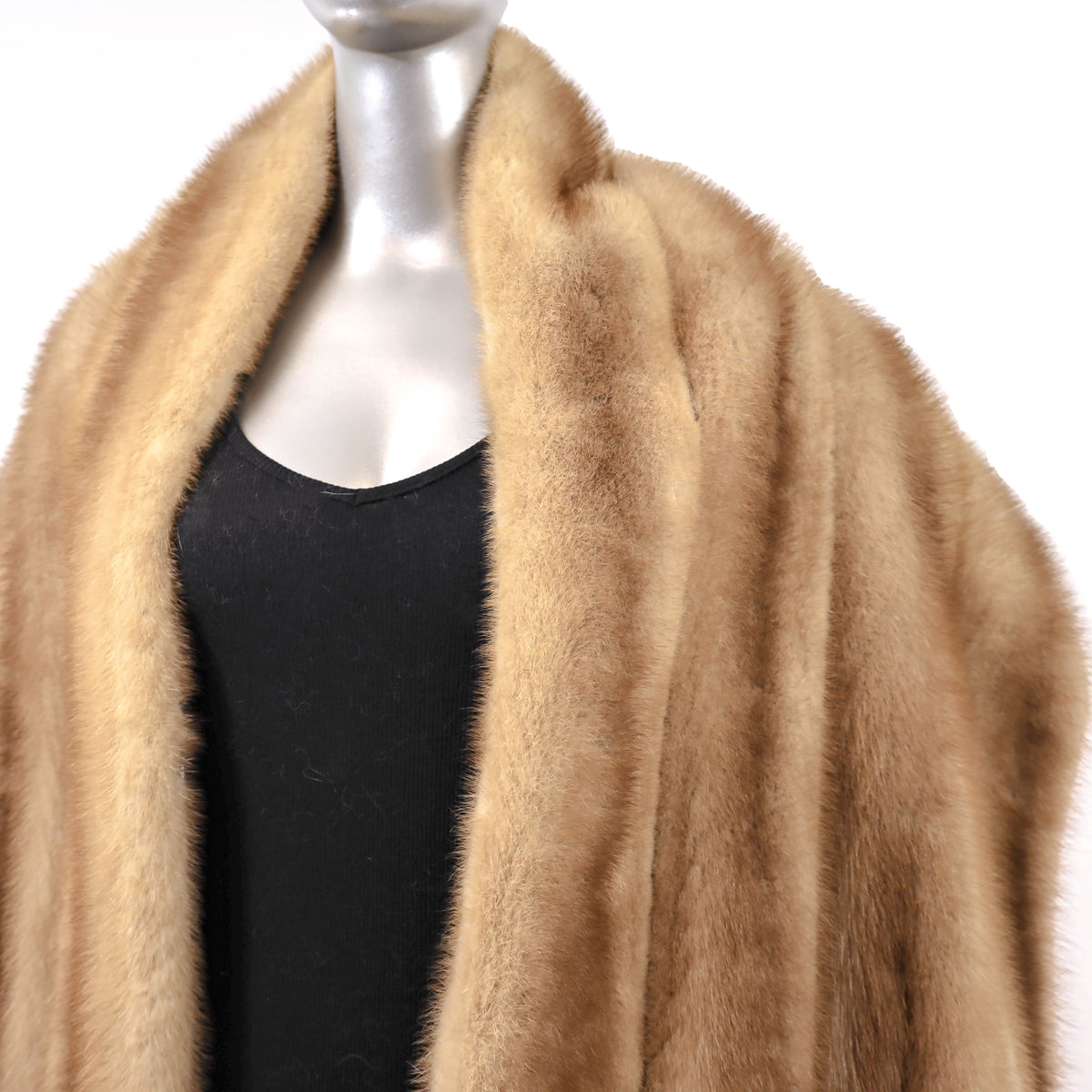 Light Brown Mink Wrap- Size Free