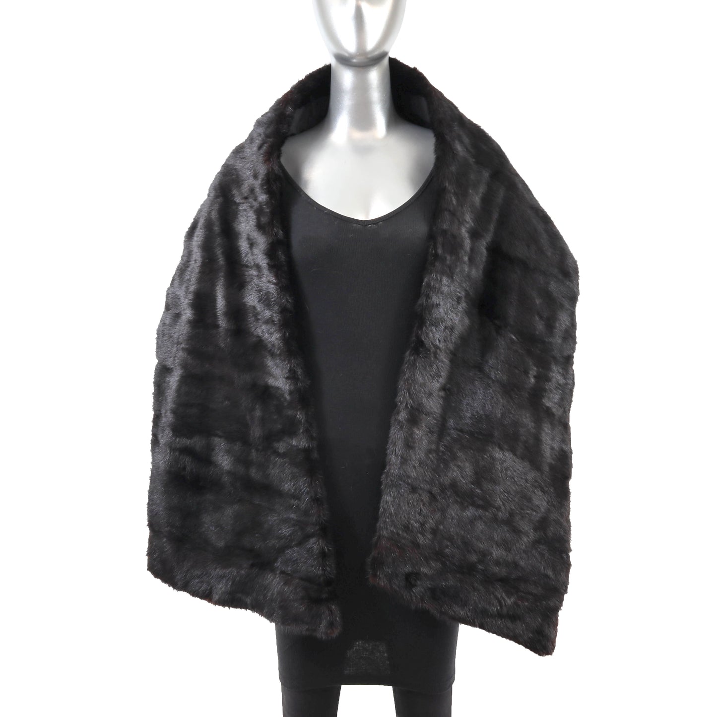Black Mink Wrap- Size Free