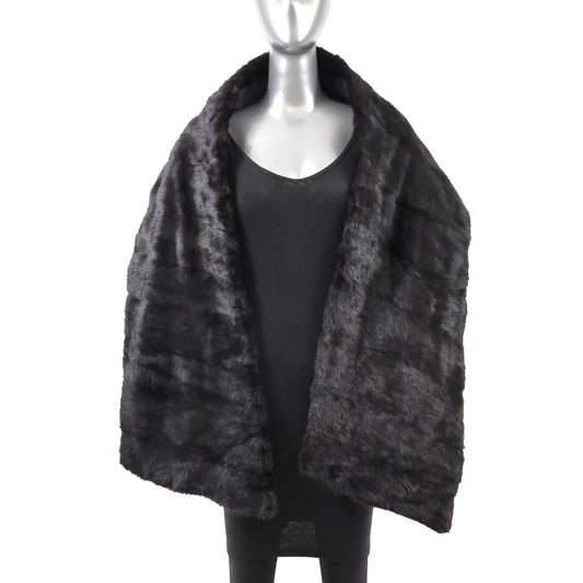 Black Mink Wrap- Size Free