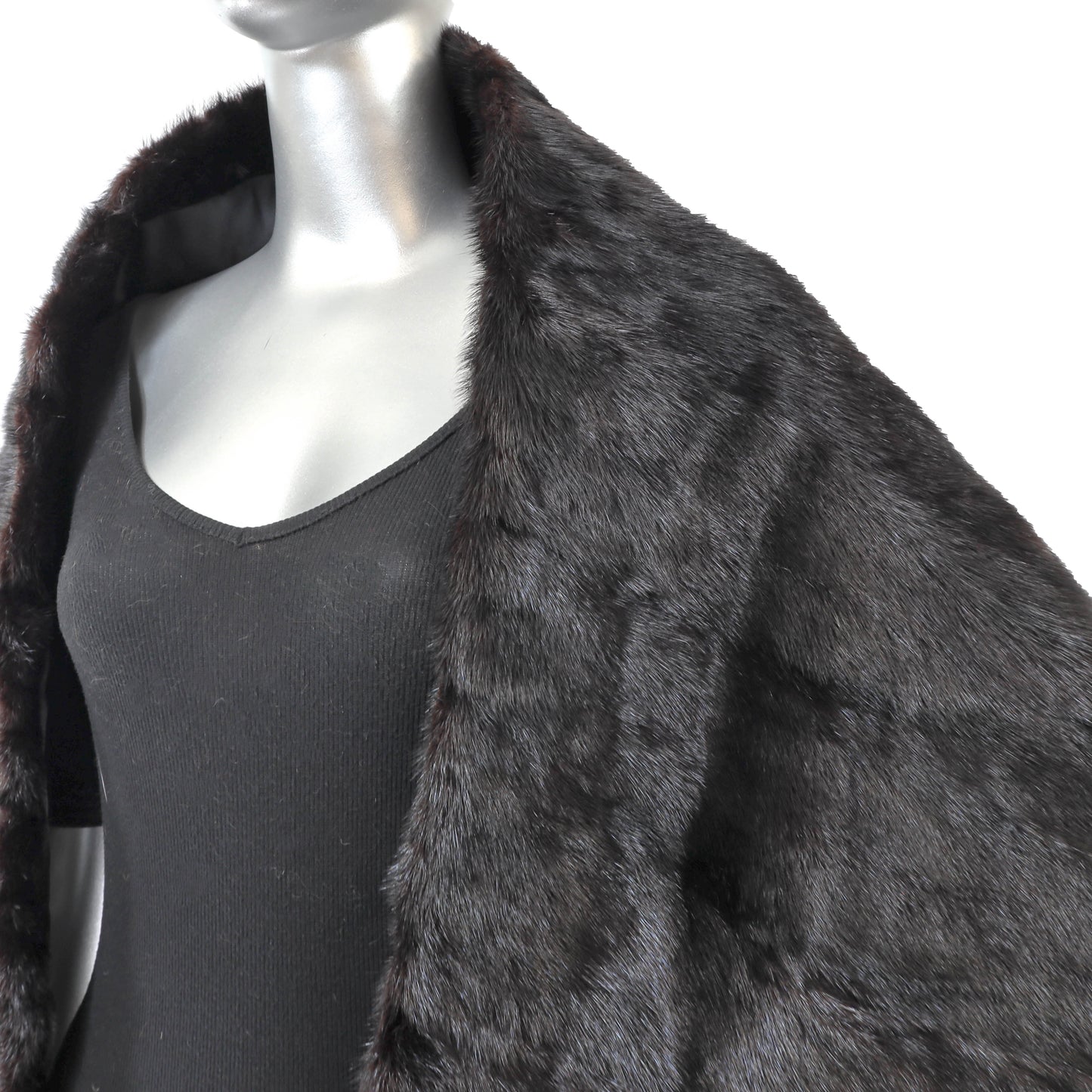 Black Mink Wrap- Size Free