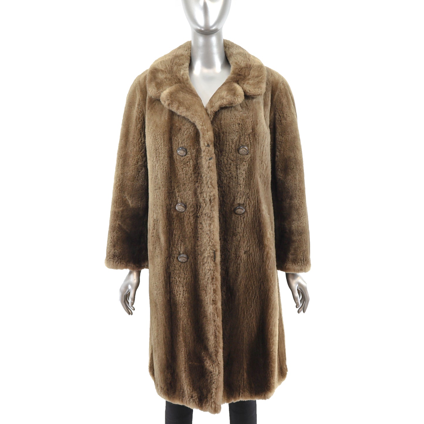 Mouton Coat- Size L