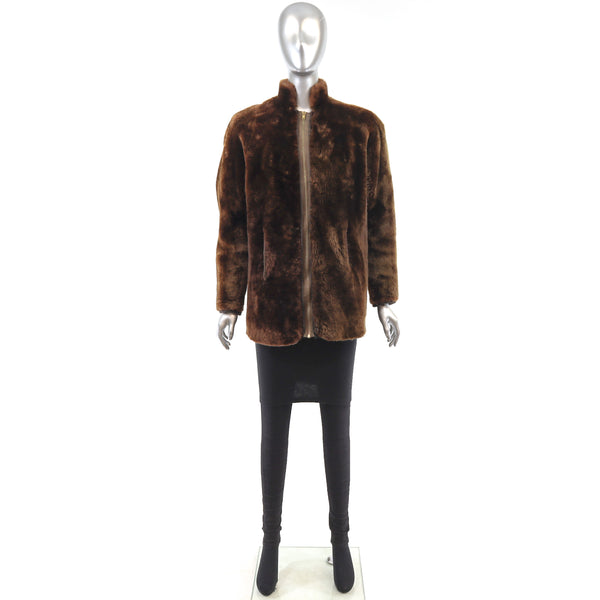 Mouton Jacket- Size M