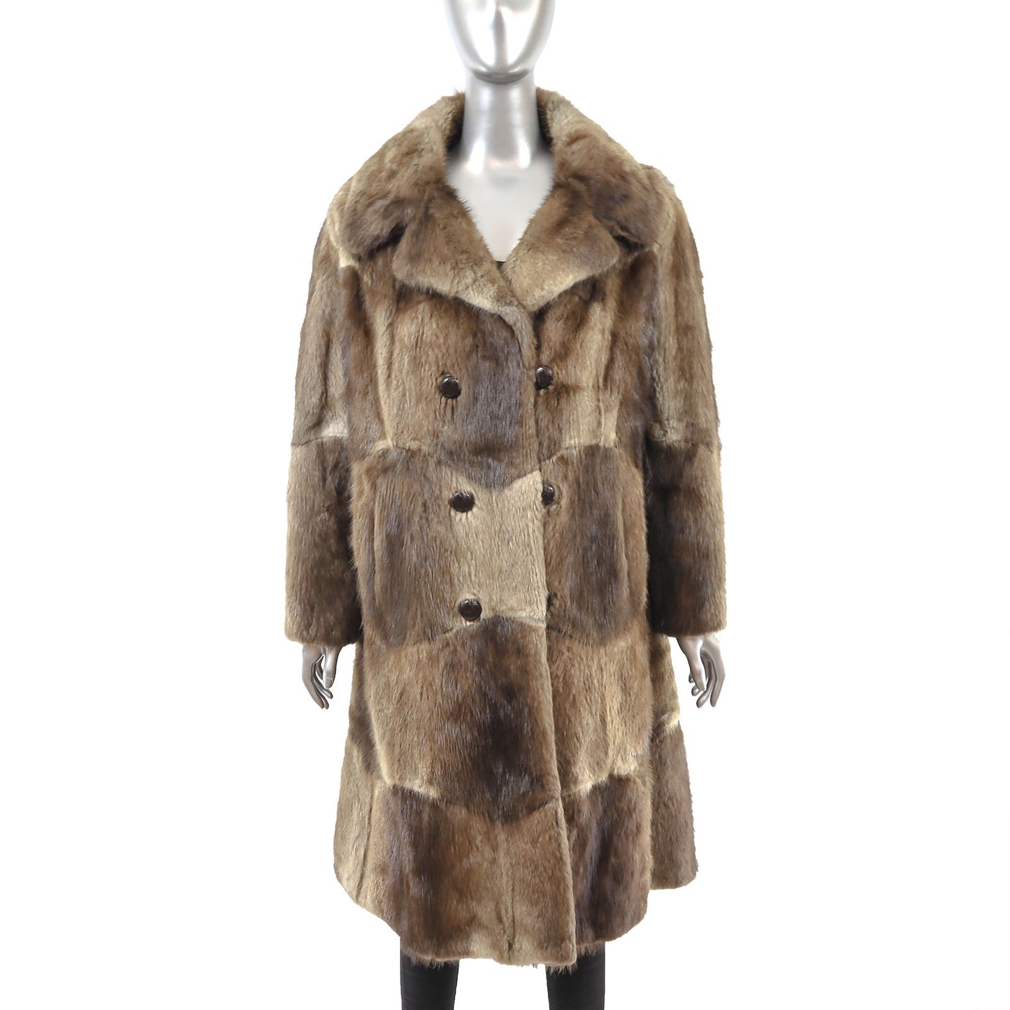 Muskrat Coat- Size L