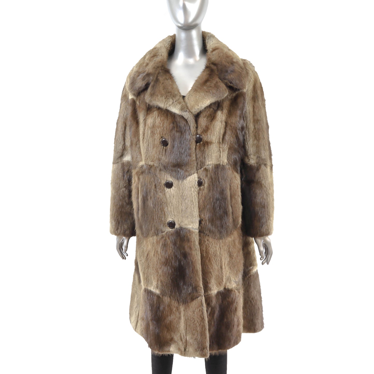 Muskrat Coat- Size L