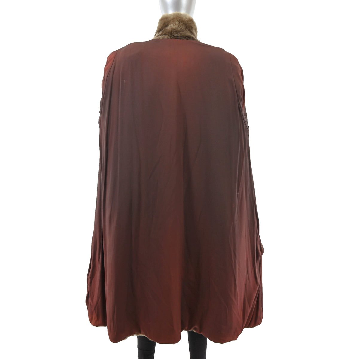 Sheared Nutria Coat- Size XL-XXL