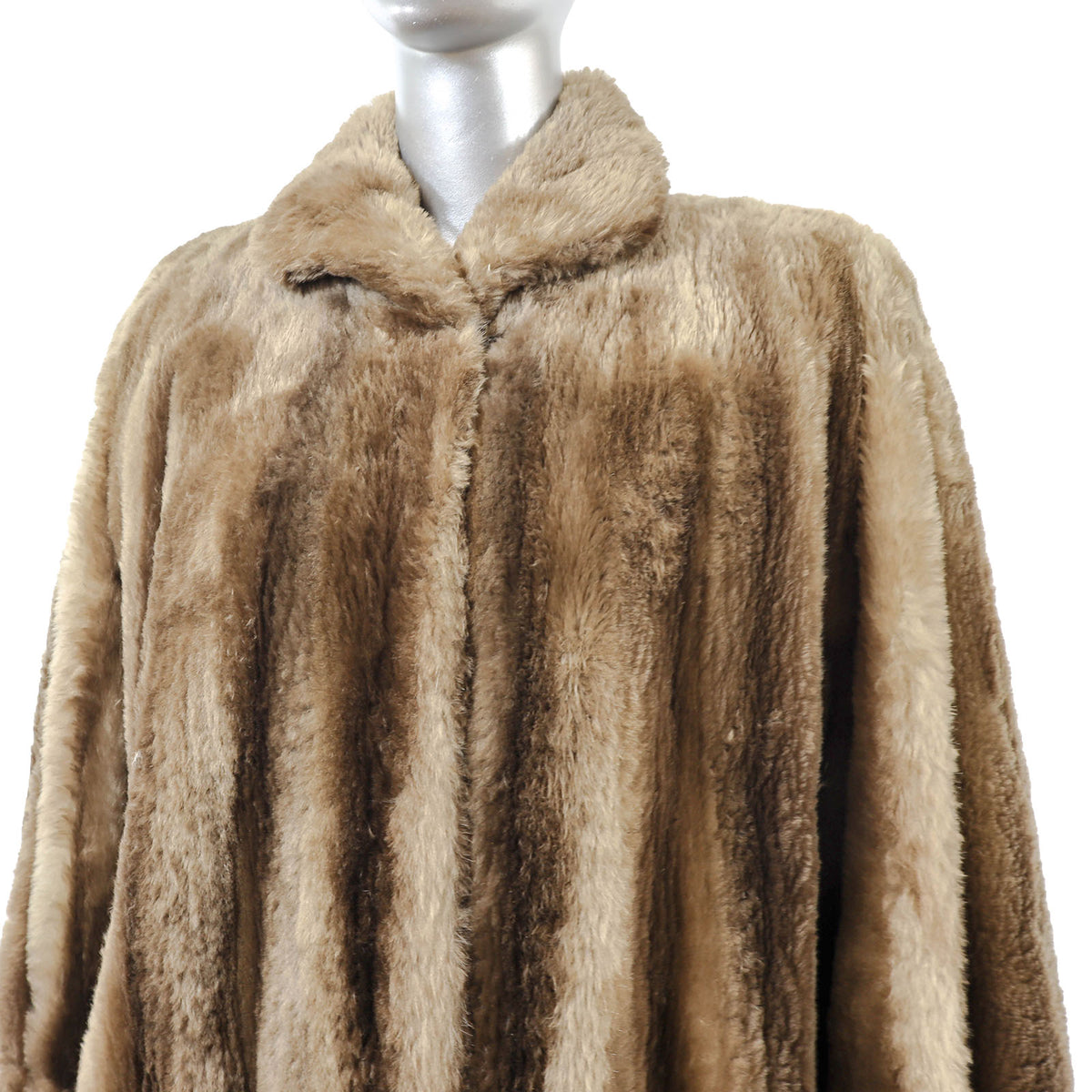 Sheared Nutria Coat- Size XL-XXL