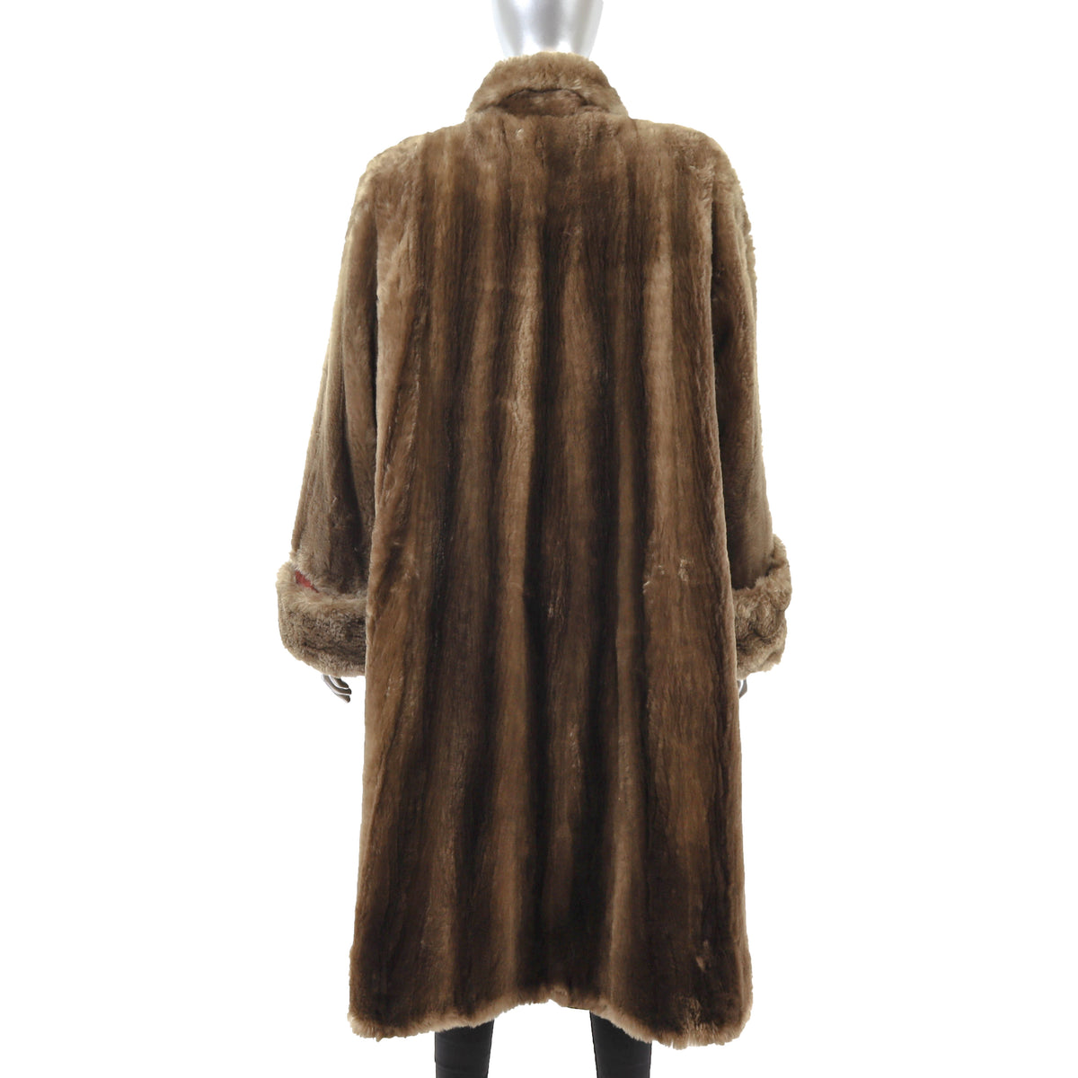 Sheared Nutria Coat- Size XL-XXL